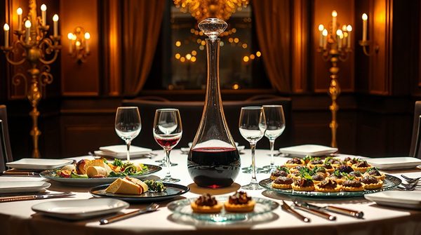 Éveillez votre palais avec vin et gastronomie raffinés