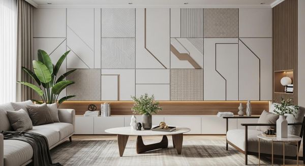 Panneaux muraux salon : la solution déco incontournable pour sublimer votre intérieur